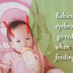 Are Babies’ Eyebrows Red When Feeding?