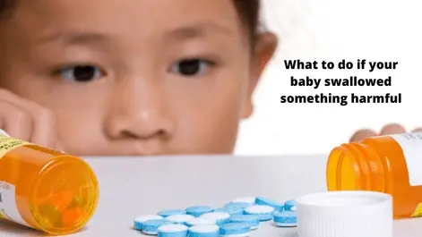 What helps a child's upset stomach