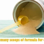 How Many Scoops of Formula for 6 oz? Is It 3!