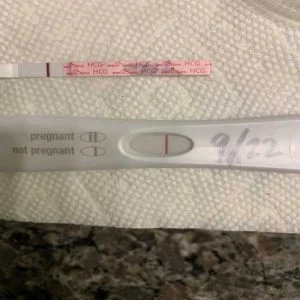 Evaporation line at 10 dpo with no color