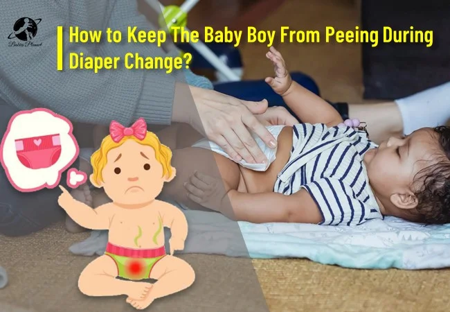 how to keep the baby boy from peeing during diaper change