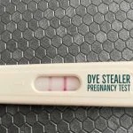 Dye Stealer Pregnancy Test: First Response Rapid Result